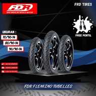 Fdr FLEMINO RING TIRES 14 / (70/90-14) (80/90-14 / 90/90-14 / 100/90-14) FDR TUBELESS TIRES TUBLES R