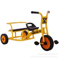 Kindergarten Preschool Tricycle Children Tricycle Boys and Girls Baby Double Bicycle Anti-Rollover Children Pedal Car