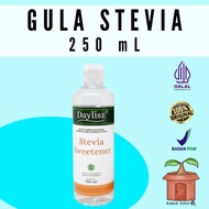 Gula Stevia Sweetener Daylisz Pemanis Alami Glikosida Steviol Air Diabetes 250 mL Sugar Cair Tetes M