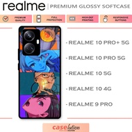 Glossy Softcase For REALME 10 4G | 10 5G | 10 Pro 5G | 10 Pro Plus + 5G | 9 Pro [Dandadan]