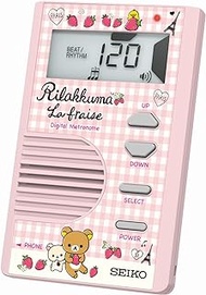 Seiko DM71RKP Digital Metronome Thin Rilakkuma Limited Edition Pink