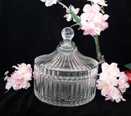 ตลับคริสตัล สำหรับใส่เครื่องประดับ และดอกไม้หอม รุ่น KC/9013CJB-12