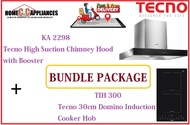 TECNO HOOD AND HOB FOR BUNDLE PACKAGE ( KA 2298 &amp; TIH 300 ) / FREE EXPRESS DELIVERY