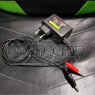 12v battery charger adapter, 12v light tester, 12v headlight test tool, main front variation, twilig