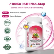 【Oxeagle】-1100Ka 24H Metabolism Support Supplement | Day & Night Formula for Healthy Appetite | Natu