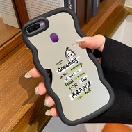 HP Phone Case For OPPO F9 F9 Pro Realme 2 Pro U1 Case English Macaron Softcase Silicone Case Girl Mi
