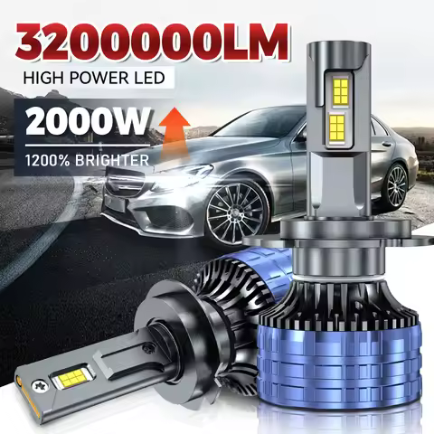 H7 H4 LED Headlight Bulbs 3200000LM H1 H4 H11 9005 HB3 9006 HB3 9012 9007 HB5 9008 H13 Super Bright 