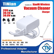 26V 0.5A 30.8V 800mA 30.5V 1A AC/DC Adapter Charger for Xiaomi 1C Dreame V8 V9 V10 V11 V12 V9B V16 T