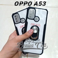 Kondom Oppo A53 Shockproof + Ring Oppo A53 2020 Case HP