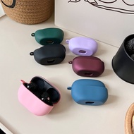Solid Color Matte Hard With Hook Casing For Sony WF-1000XM5 Case Bluetooth Wireless Headset Charging Compartment Cover Protective Shell