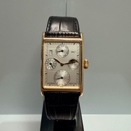 IWC 萬國表 IW354503 Novecento 萬年曆 18K黃金自動手錶（經典矩形方錶）