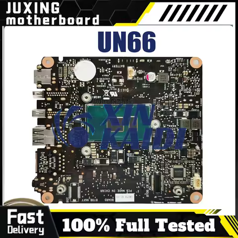 UN66 For ASUS VivoMini UN66 UN66 Notebook Motherboard i3 i5 i7 CPU tested Laptop Mainboard