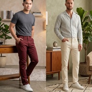 Men's Chino Causal slim fit Pants SHK7075