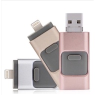 64GB 3 In 1 Apple + Android + Pendrive USB Lightning OTG Flash Drive