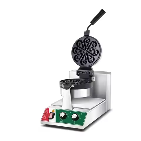 Electric water drop single head rotating waffle stove waffle maker muffin maker