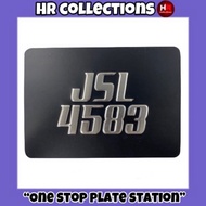 PLATE ALUMINIUM PUNCH MOTOSIKAL / plate besi ketuk motor / plate aluminium / plate tin