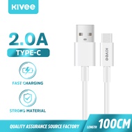 KIVEE Date kabel charger,charger fast charging Cable,5V/2A,Type-C Charging Cable/ Lightning Charge Cable,Dengan transmisi data,1M,untuk Ipad Tablet Iphone Samsung Xiaomi Redmi oppo vivo