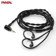 FAAEAL Replacement Cable 2.5mm/3.5mm/4.4mm Earphones Upgrade Wire Dedicated Audio Cable For KZ EDX ZEX ZSN ZS10 PRO ZAS ZAX DQ6 GK G5 UE TRN Headphone Cable
