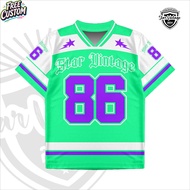【Free Custom Name & Number】Vintage Printed Jersey Vintage Jersey  Number 86 Jersey Vintage Streetwea