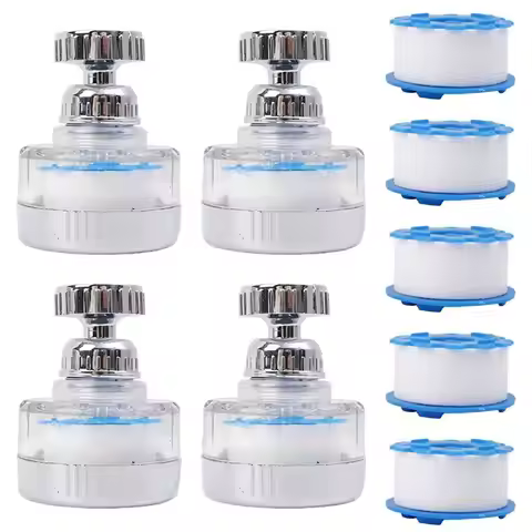 360 Degree Rotating Filter Splash-Proof Faucet Shower Kitchen Sink Water Filter Faucet Nozzle Filter