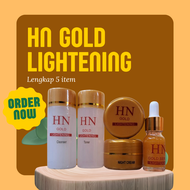 HN Golg Lightening Paket Lengkap Krim Pencerah Wajah Untuk Flek Hitam Membandel