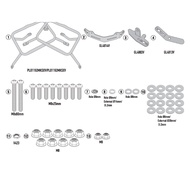 GIVI PLO1192CAM  Specific Side Rack - อุปกรณ์ติดตั้งกล่องข้าง