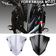 Motorcycle MT FZ 07 Windshield Windscreen Wind Deflectors For Yamaha MT07 FZ07 MT-07 FZ-07 2018 2019