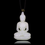 【正佳珠寶】和田白玉 新疆老礦籽料 大日如來吊墜 和田白玉吊墜