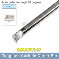 Tungsten steel Shockproof SDUCR07 SDUCL07 Lathe Boring Bar C08K C10K C12M C14N C16Q 8mm-16mm Interna