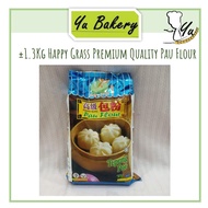Happy Grass ±1.3Kg Premium Quality Pau Flour/Happy Grass Tepung Pau