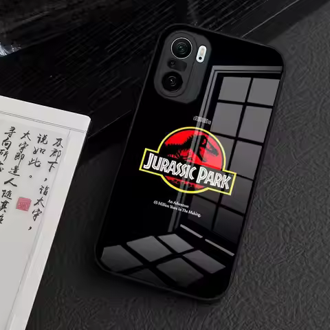 World Jurassic Park Phone Case for Xiaomi 14 Lite 12 Pro 11t 13 lite POCO M6 M5 X6 X5 X3 NFC F5 F6 P