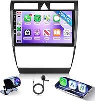 2G + 64G Wireless Carplay Android Car Radio 2 DIN for Audi A6 C5 1997-2004 S6 1999-2004 RS6 2002-200
