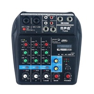 Konsol Audio Digital Mikser Suara BT 4 Saluran, Mixer Audio Digital