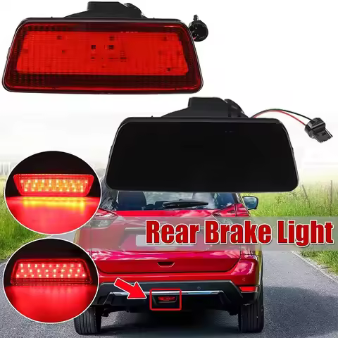 LED Rear Tail Light Bumper Brake Light Reflector Fog Lamp For Nissan X-Trail Rogue Murano Juke 26580