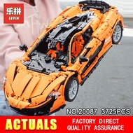 Lepin 20087 Technic Toys The MOC-16915 Orange Super Racing Car Set Building Blocks Bricks Educationa