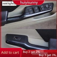 Xuming For Honda Civic 2012 2015 Carbon Fiber Pattern Power Window Switch Panel Cover Trim Civic Fb 