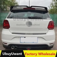 On sale Oettinger Style Roof Spoiler For Volkswagen Polo MK5 6R 6C 2011-2018 High Quality ABS Rear W