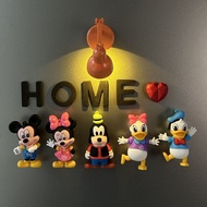 8 Mickey Refrigerator Stickers Cute D Three-Dimensional Refrigerator Stickers Magnets Creative Uniqu
