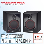 CERWIN VEGA XD3 2 Way Powered Desktop Speakers