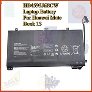 HB4593J6ECW Laptop Battery For Huawei MateBook 13 2020 WRT-W19 WX9 W29 i7 HN-W19L W19R WRT-W09 W19L 