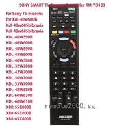 replace Replacement  LED TV Remote Controller (RM-YD103)For KDL 40W600B dl-48w605b bravia, Kdl-40w60