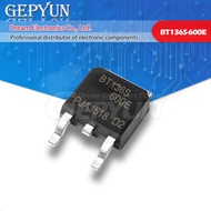 10pcs BT136S-600E TO252 BT136 600E TO-252 BT136S-600 BTS136S 600E SMD