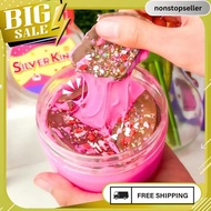Silverking Slime By Slime Bintaro || Original Slime || Crunchy Slime Explosive