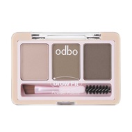 ODBO Brow Fit Powder Palette OD7023