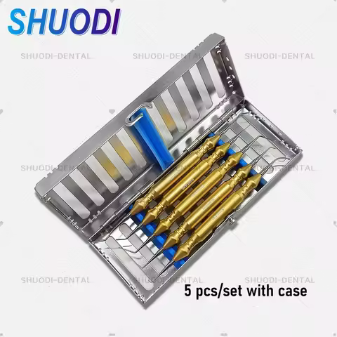 Dental Endodontic Filling Tools Set MTA bone graft carrier Dental Filler spatula Bone mill compactor