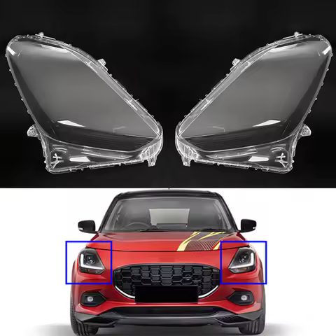 For Suzuki Swift Sport 2024 2025 Front Headlamp Plexiglass Headlights Shell Cover Transparent Lampsh