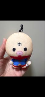 筋肉人公仔掛件