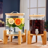 High Temperature Resistant Glass Plum Wine Fermentation Jar with Faucet Wine Jar Grape Wine-Making B