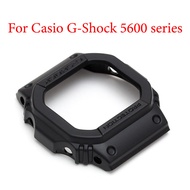 กรอบนาฬิกาซิลิโคนเหมาะสำหรับ Casio G-Shock DW-5600E DW-5700 DW-5735 GW-B5600 GWX-5600นาฬิกายางเคส5600อุปกรณ์เสริมสำหรับปรับปรุง
