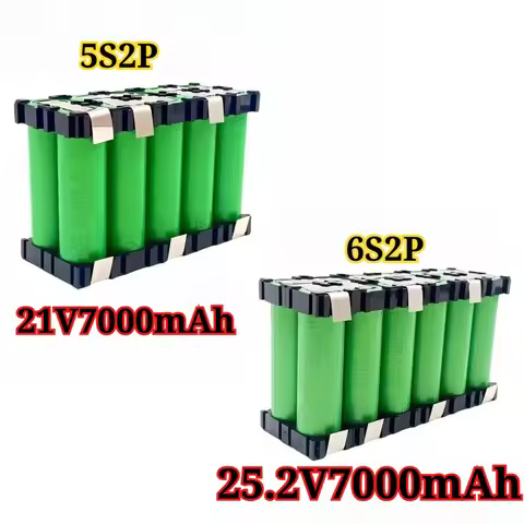 7.4V 12.6V 16.8V 21V 25.2V 2s1p 3s1p 3s2p 4s2p 5s2p 6s2p 4s1p18650 3500mAh Battery Pack for 18V Scre
